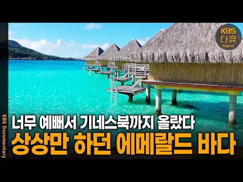 ‘예뻐서’ 기네스북에 올랐다는 에메랄드 빛 바다의 경이로운 모습 | KBS 20240713 방송