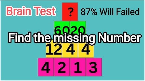 find the missing number | math pyramid | maths puzzles |math game #viral #viralvideo #youtubevideos