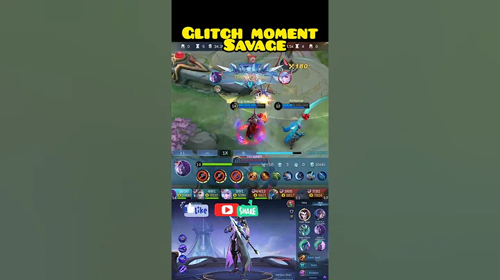 Moskov solo mid glitch kill get savage 2k view #mobilelegends #mlbb #mlbbesports #savage #moskov