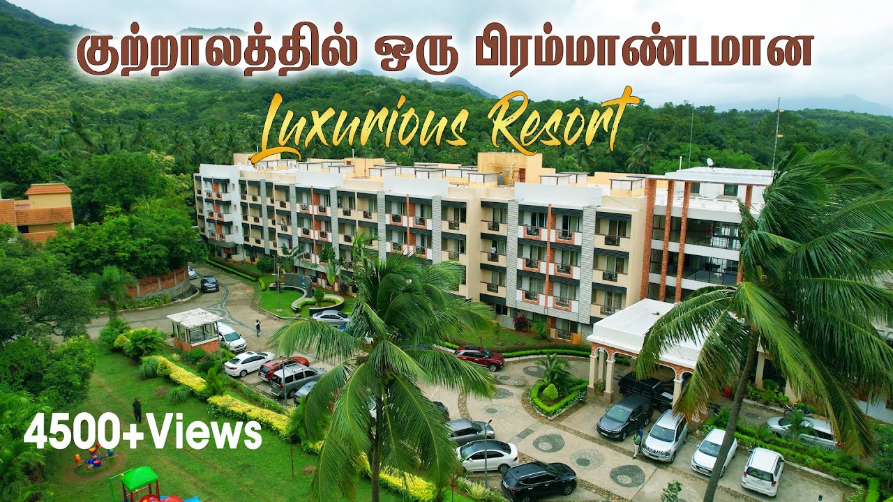 Coutrallam Five Falls Resort | 120 rooms👌Luxurious Family Resort in Coutrallam!👨‍👩‍👧‍👧