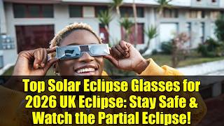 Top Solar Eclipse Glasses for 2026 UK Eclipse: Stay Safe & Watch the Partial Eclipse!