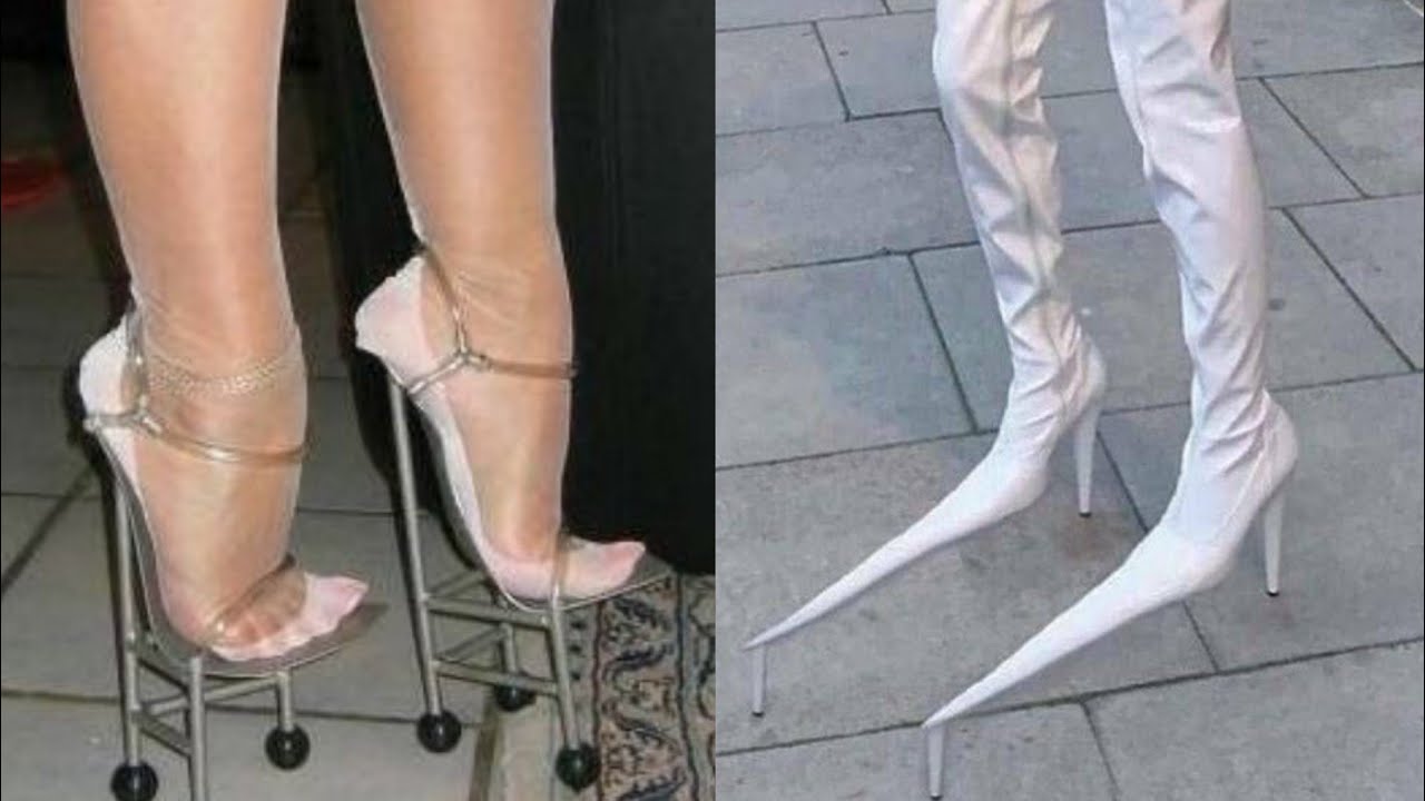 the most weird strange and exhausted shoes collection for western women 
