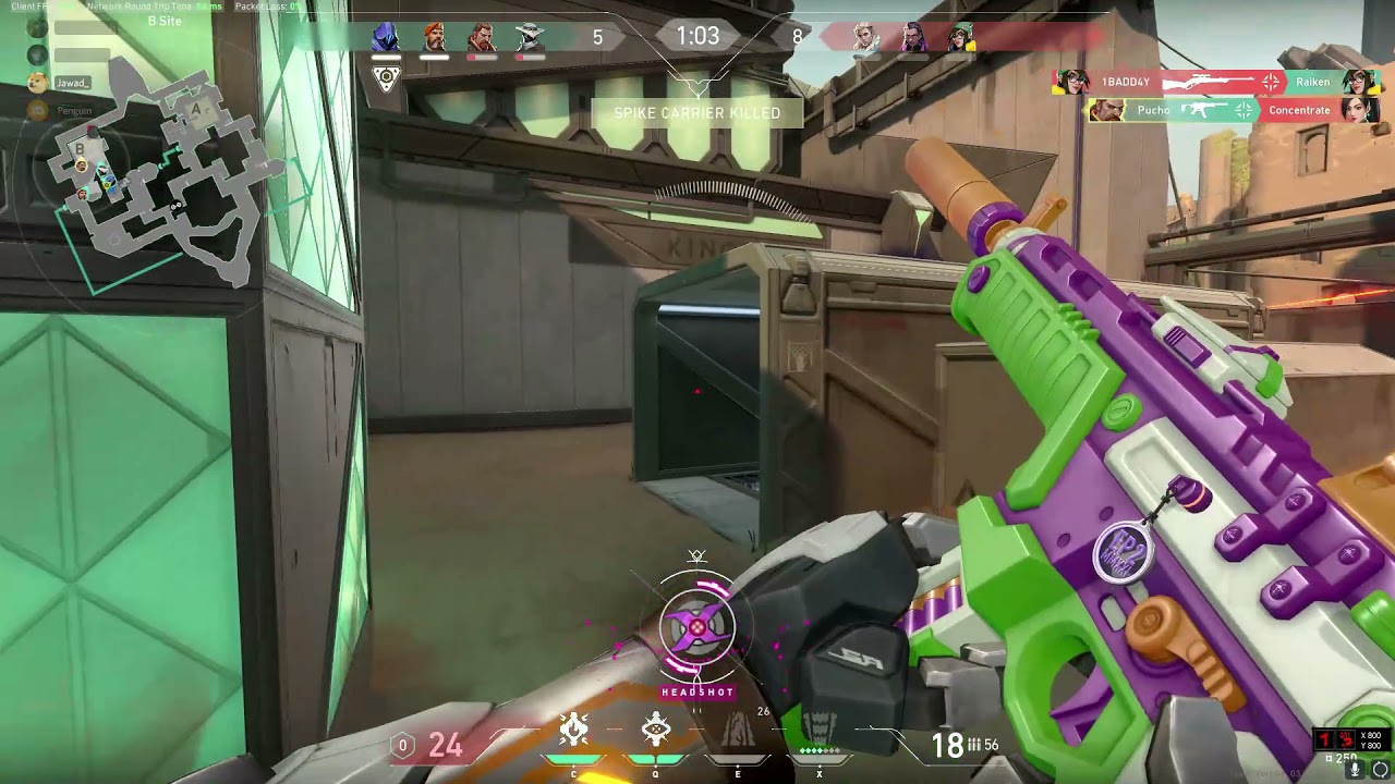 First Ace with BlastX Spectre!