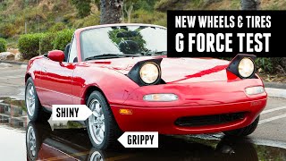 What a Difference! Miata Wheel & Tire Upgrade + Grip Test! by Andrew Does Car Stuff 2,550 views 9 months ago 11 minutes, 12 seconds