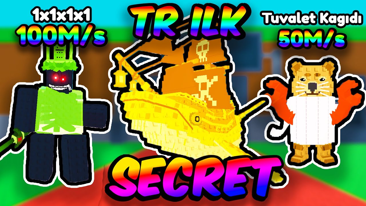 TÜRKİYEDE İLK! 20 MİLYARLIK YENİ SECRET! - Roblox Steal A Brainrot