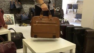 Bond 1364 Hakiki Deri Erkek Laptop/Evrak Çantası