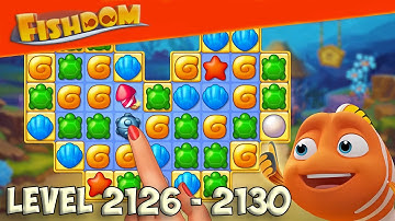 Fishdom level 2126 - 2130 HD