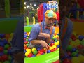 Blippi plays with dinosaur toys in a ballpit! | Blippi Shorts | #shorts #blippi #toys