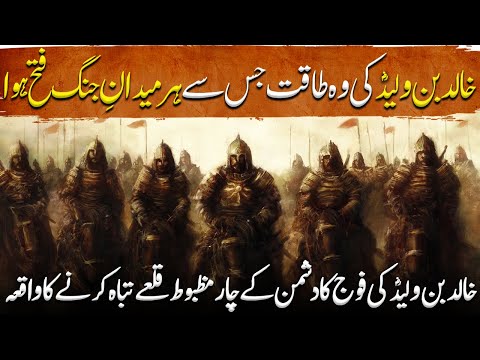 Sword Of Allah Ep48 When Khalid Bin Waleed Destroyed Four Stronghold Castles Of The Enemy Tareekh