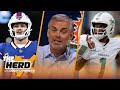 Bills showing why Josh Allen needs more help, Tua shuts down critics on his deep ball | THE HERD