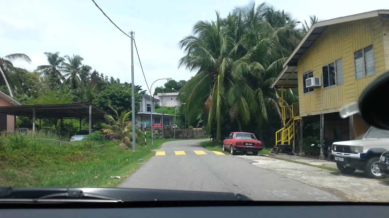 Houses in Brunei -  Kampong area