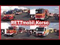 Abschlusskorso der RETTmobil 2022 in Fulda mit 100 Fahrzeugen / Lauter geht wohl kaum