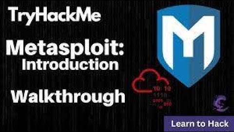 Metasploit Try Hack Me | Tamil Cyber Security | #Tamil  |