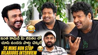 Satya & Getup Srinu And Varun Tej Non Stop Hilarious Interview😁😂 | 26 Mins Non Stop Comedy By Satya