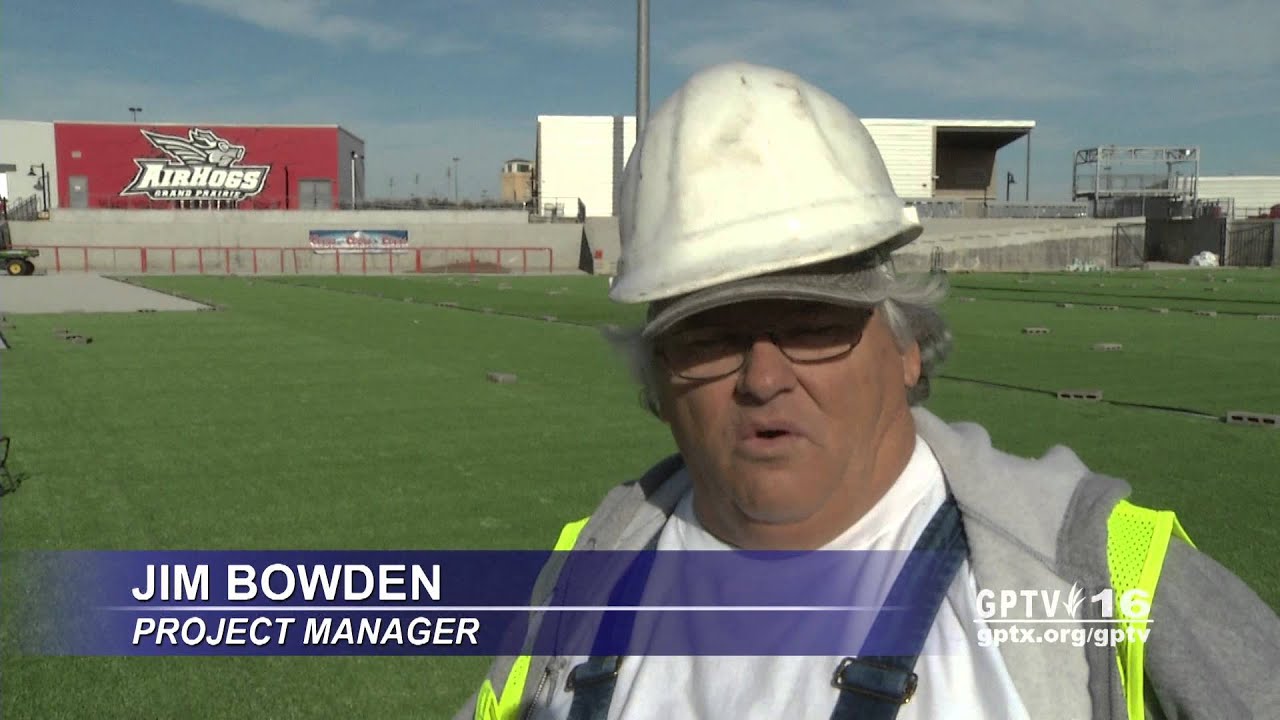 City of Grand Prairie QuikTrip Park Installs Turf YouTube