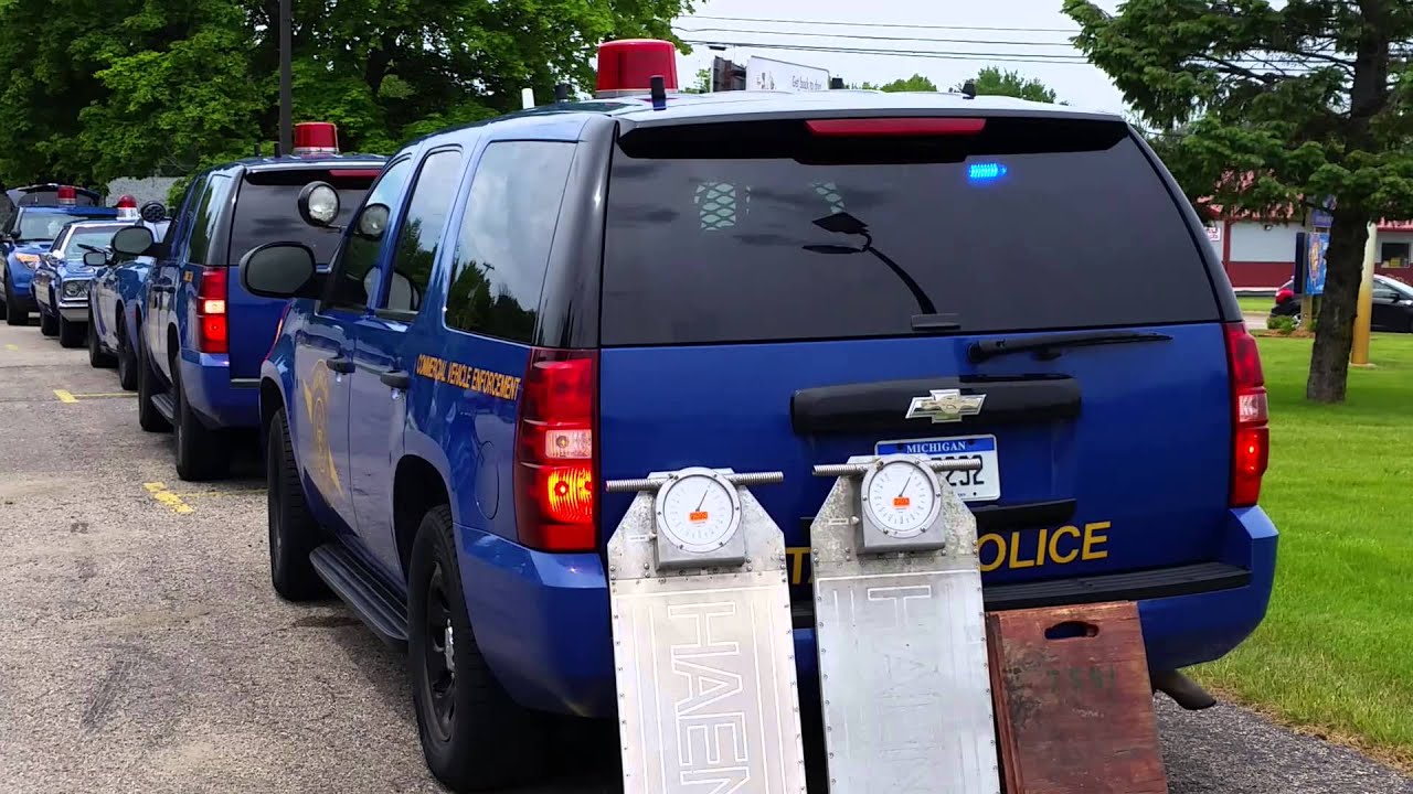 Michigan State Police Commercial Enforcement Scales YouTube