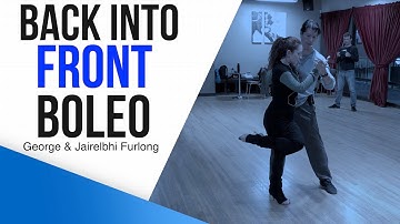 Intermediate tango class with boleos with George and Jairelbhi Furlong.