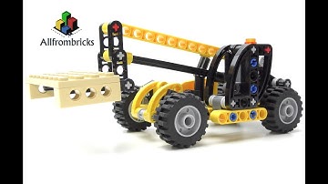 Lego Technic 8045 Mini Telehandler Review 4K