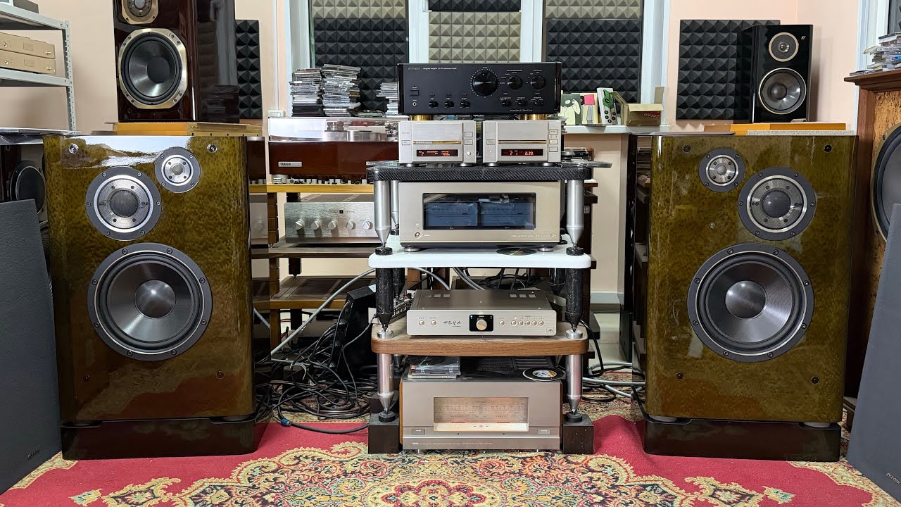 Speakers Victor SX 1000 Labo & Yamaha MX-10000 - YouTube