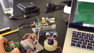 Tower servo SG90 controlled by a Raspberry Pi