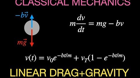 Classical Mechanics: Falling Object with Linear Drag