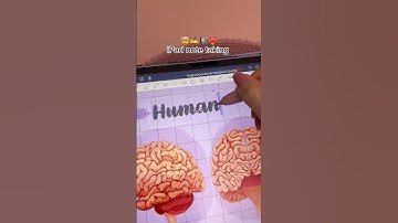 iPad note taking 🤯✍️ apple pencil & goodnotes app | iPad notes aesthetic