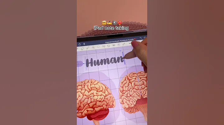 iPad note taking 🤯✍️ apple pencil & goodnotes app | iPad notes aesthetic