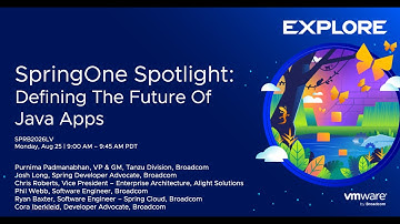 SpringOne Spotlight - Defining the Future of Java Apps