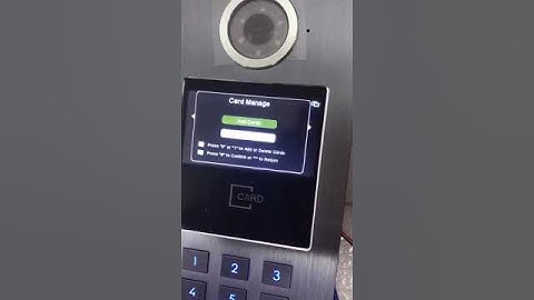 Add ID card to ANJIELOSMART building machine