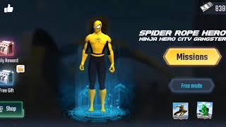 Spider Rope Hero - Gangster New York City Mod Apk 1.0.9 [Unlimited money] screenshot 1