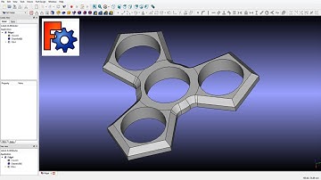 FreeCAD Fidget Spinner Design (And Test)