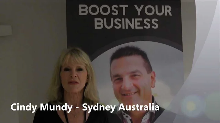 "Boost Your Business" Testimonial - Cindy Mundy