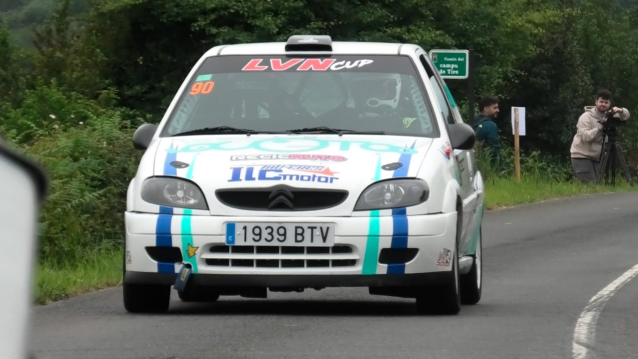 Jonathan Iglesias en la subida a Muncó 2025 | Citroën Saxo