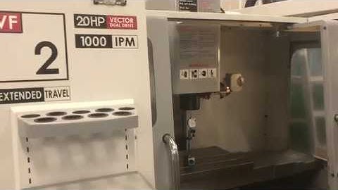 Haas VF2DYT Accuracy Test