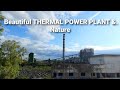 Beautiful view of Nature &amp; Thermal power plant....