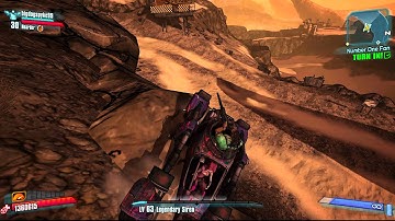 Borderlands 2 Glitch: Get Out of the Map at The Dust