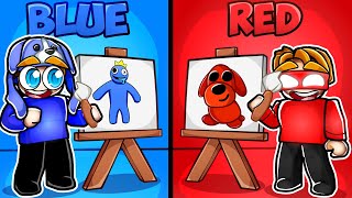 ONE COLOR Drawing Challenge In Roblox!