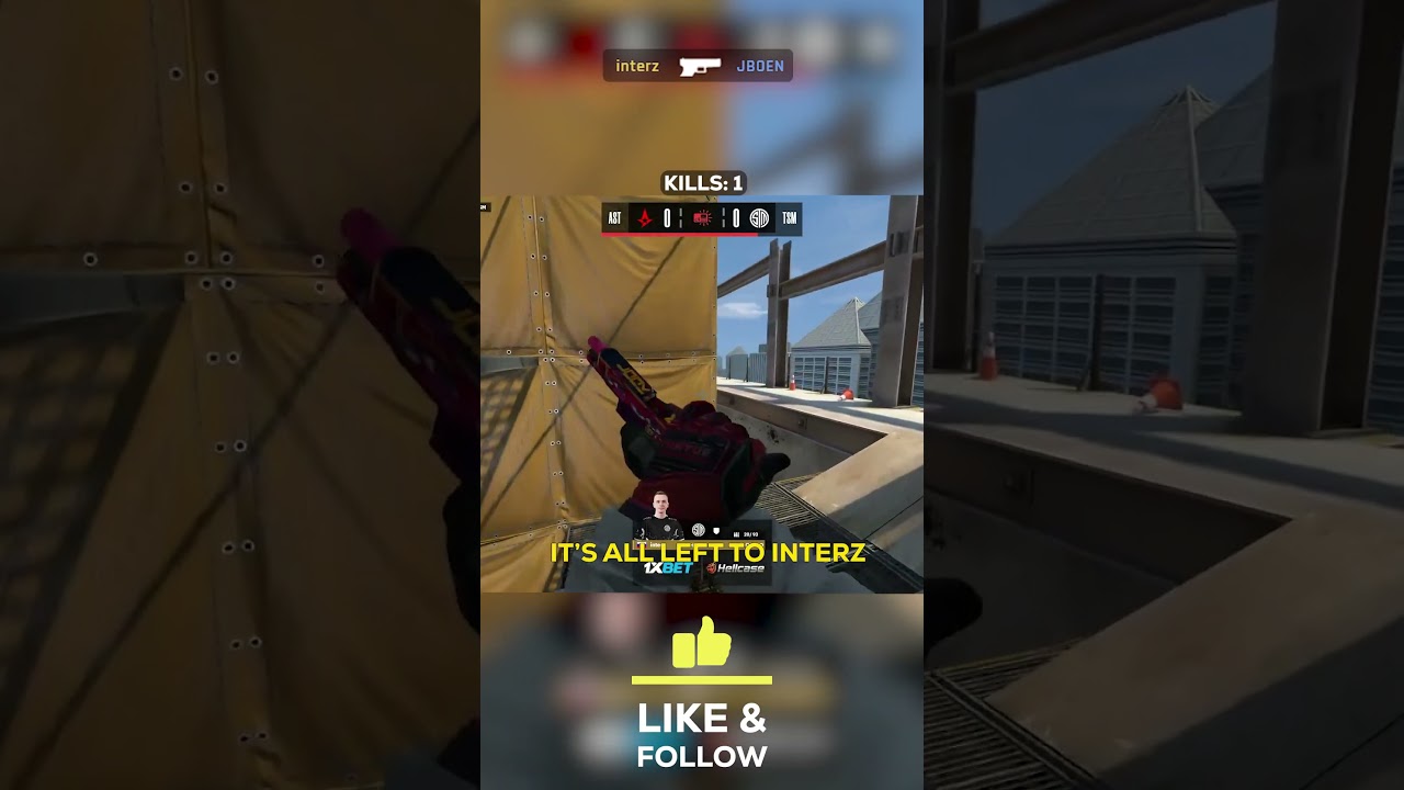 interz saves the round with a triple 