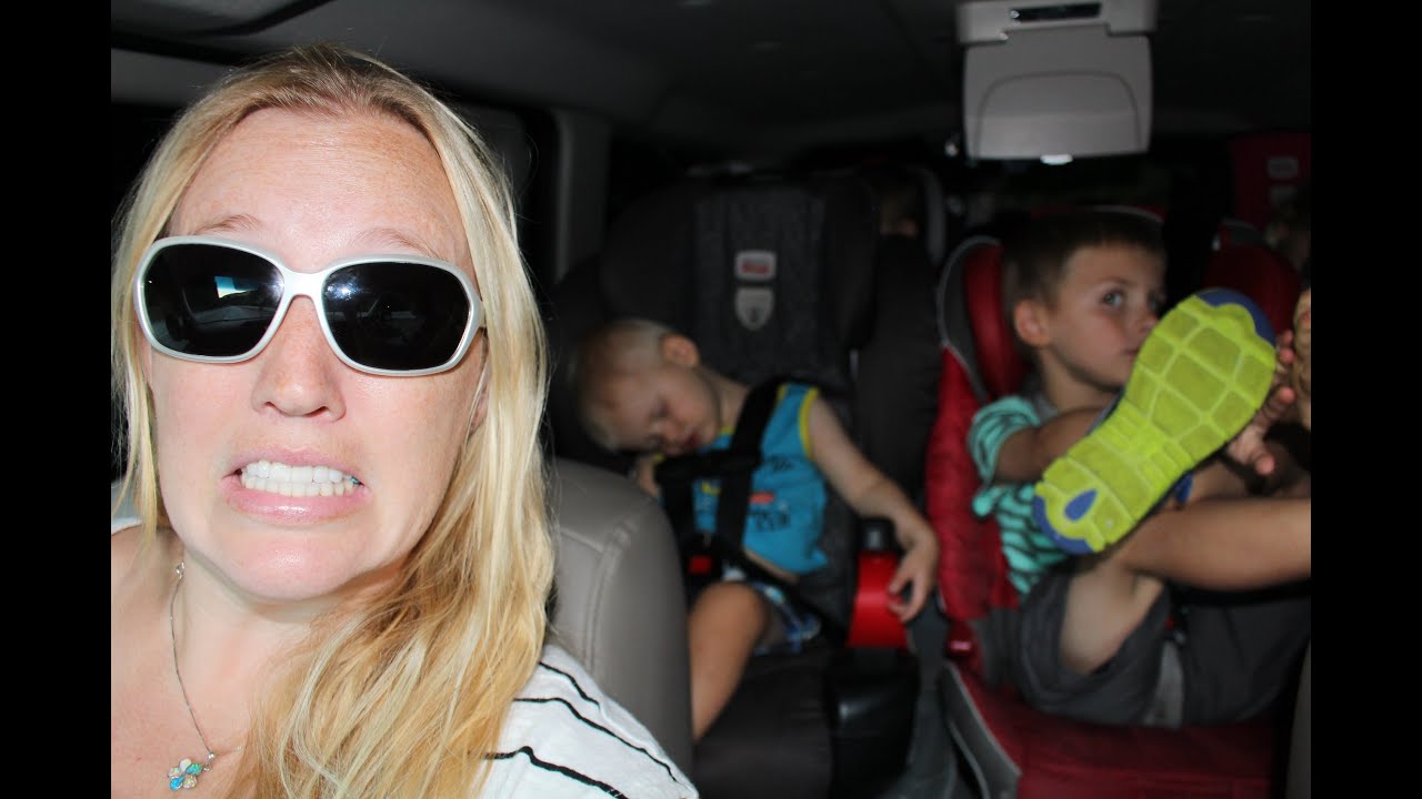 24 часа в дороге с 5 детьми