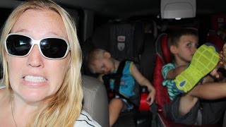 24 Hours With 5 Kids on a Road Trip