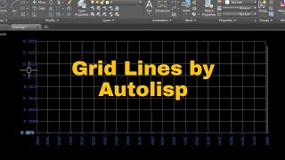 How to Draw grid lines in AutoCAD ||  with Autolisp || screenshot 5