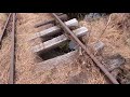 Unclogging Undersized Culvert, Tree Work & Washed Out Railroad With Lots Of Ticks