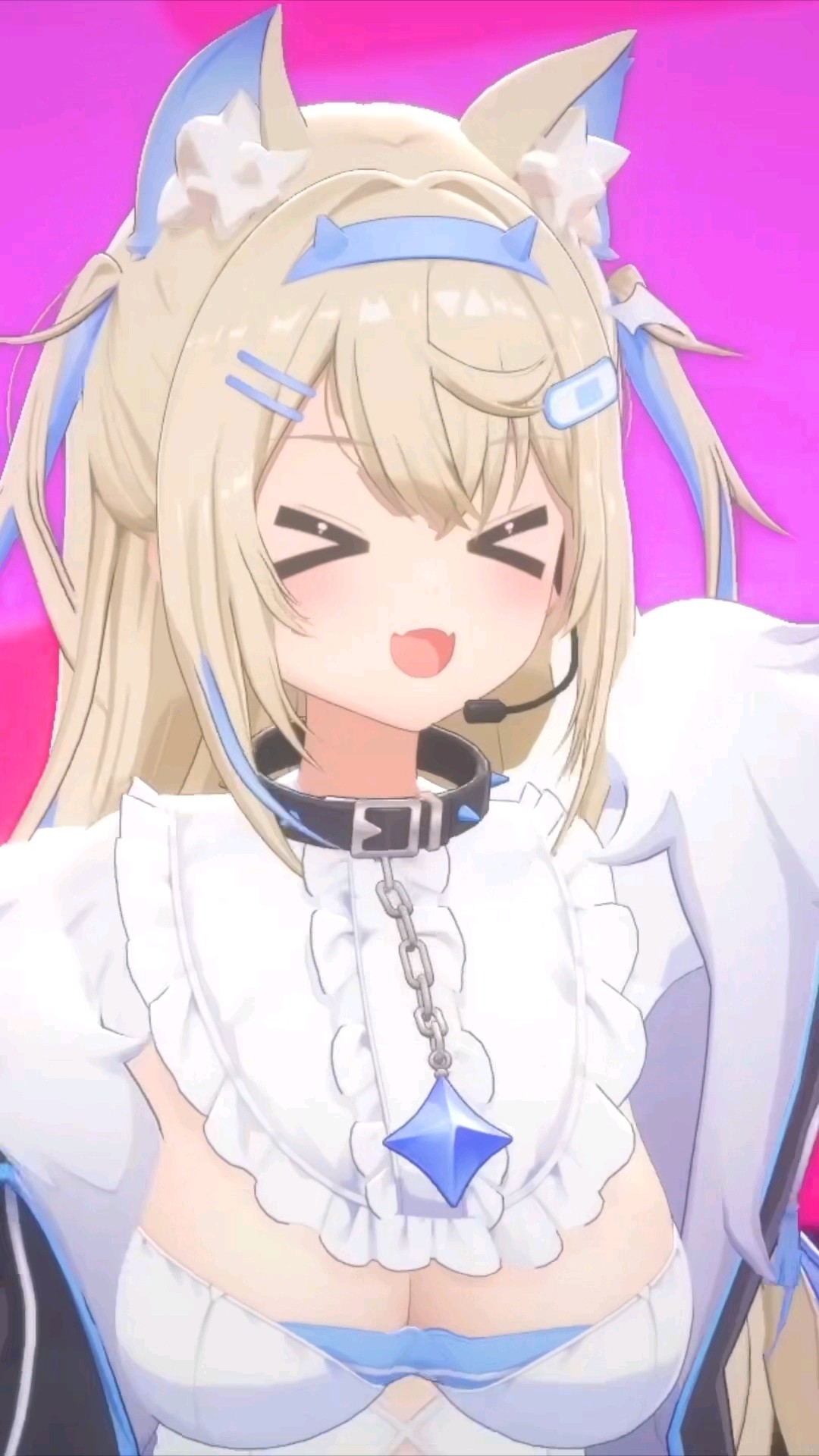 we'll be here to protect your smile ?? BAU BAUー！！ #FUWAMOCO #shorts #ホロライブ