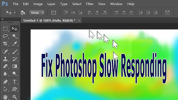 How to Fix Slow Responding Problems in Photoshop