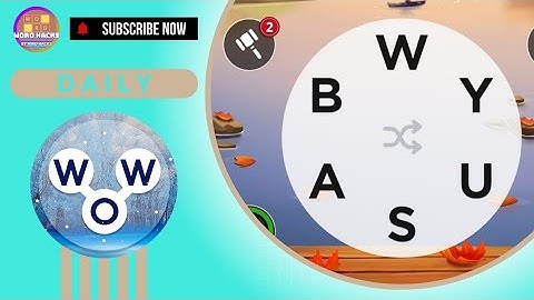 Words of Wonders (WoW): Daily Challenge (November 28, 2025)