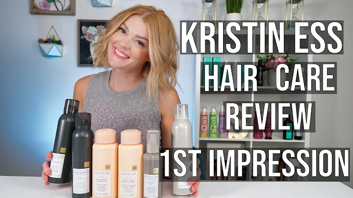 KRISTIN ESS HAIR CARE LINE | FIRST IMPRESSION | VO...