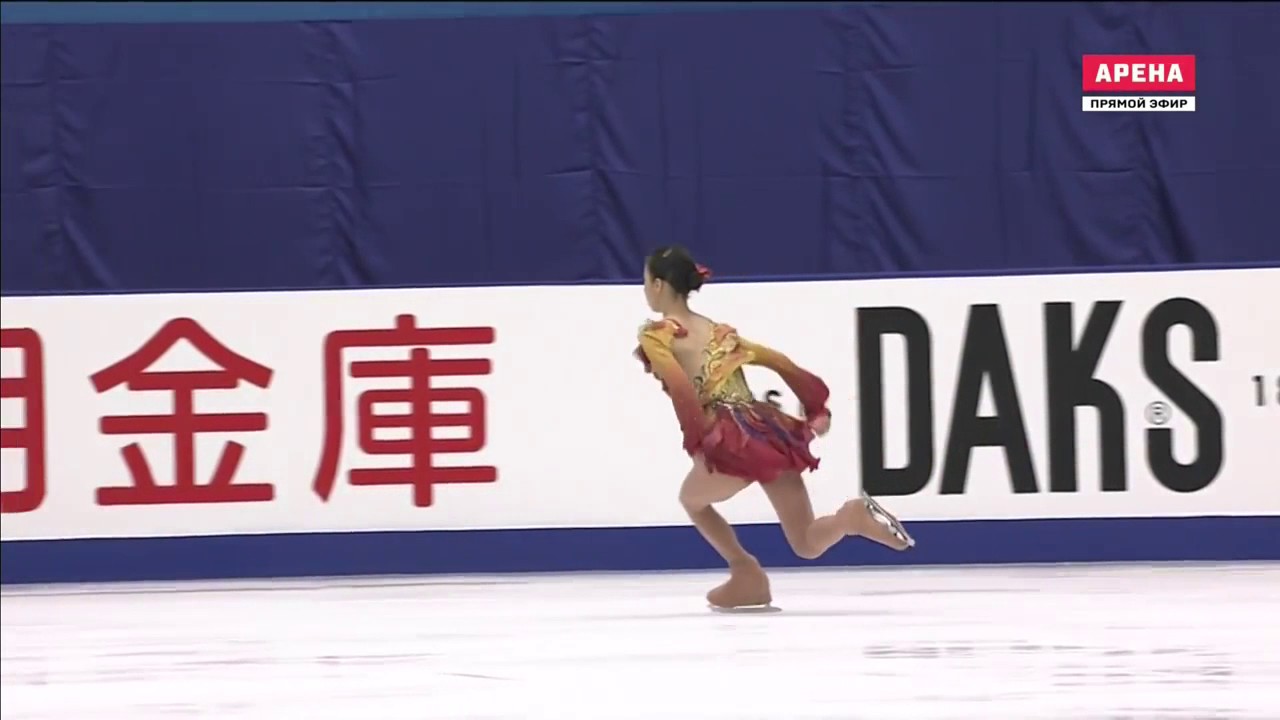 Combination Double Axel Triple Toe Loop Triple Loop Yura Matsuda - YouTube