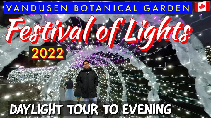 [111] Daylight tour to evening in Vandusen Garden ...