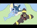【ポケモンアニメ】怖がりなミニシャワーズにミニブラッキーの奥義が炸裂！？