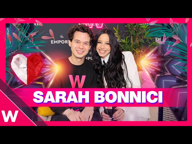 🇲🇹 Sarah Bonnici (Malta Eurovision 2024) | Emporia Lounge Interview in Malmö